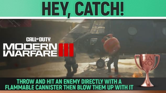 Call of Duty: Modern Warfare III - Hey, Catch! 🏆 Trophy Guide (Mission 3: Reactor)