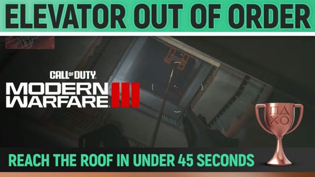 Call of Duty: Modern Warfare III - Elevator out of Order 🏆 Trophy Guide (Mission 10: Highrise)