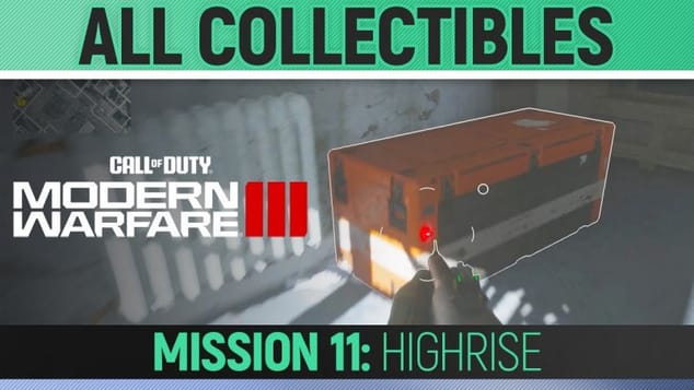Call of Duty: Modern Warfare III - Highrise - All Collectibles (Supply Boxes, Armaments & Armor)