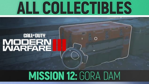 Call of Duty: Modern Warfare III - Gora Dam - All Collectibles (Supply Boxes, Armaments & Armor)