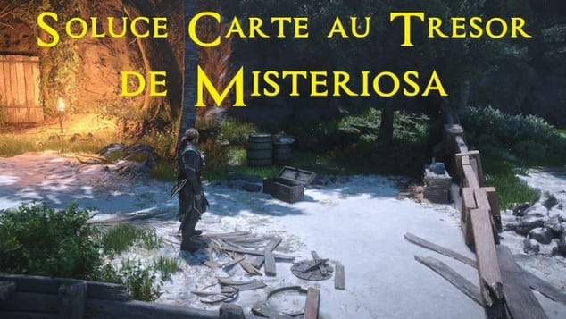 AC Black Flag Resynced - Soluce Carte au trésor de Misteriosa