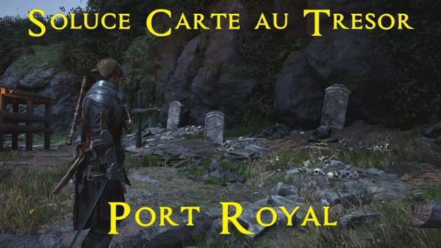 AC Black Flag Resynced - Soluce Carte au trésor de Port royal