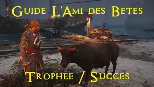 AC Black Flag Resynced - Guide trophée L'ami des bêtes (20G/Bronze)