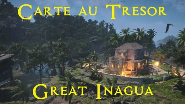 AC Black Flag Resynced - Soluce Carte au trésor de Great Inagua