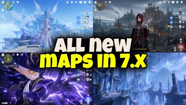 BREAKING: FULL 7.X MAP ROADMAP LEAKED!!! 5 NEW REGIONS + HYDRO HARBINGER HINT!? - Genshin Impact