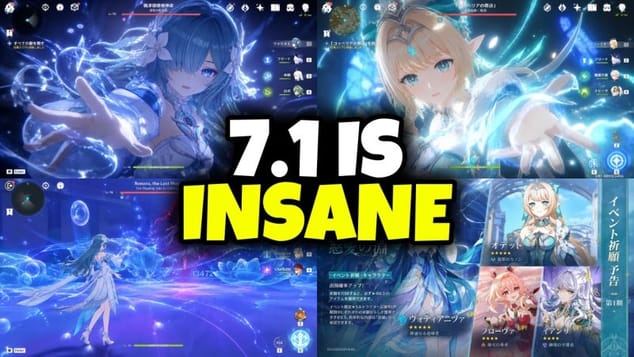 NEW 7.1 LEAKS!!! FULL KIT BREAKDOWN + BANNER LINEUP REVEALED - Genshin Impact