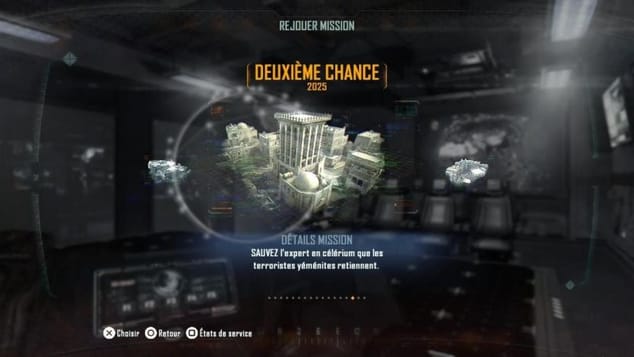 Call of Duty: Black Ops II Mission Bonus Deuxième chance / Trophée Blind date