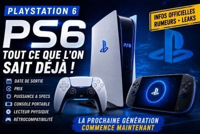 DOSSIER PS6 : date de sortie, prix, puissance, portable… tout ce que l’on sait déjà sur la PlayStation 6
