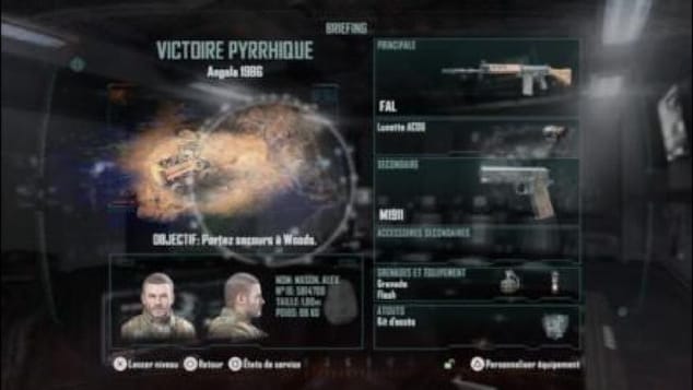 Call of Duty B.O II Guide/Trophée Retour dans le passé