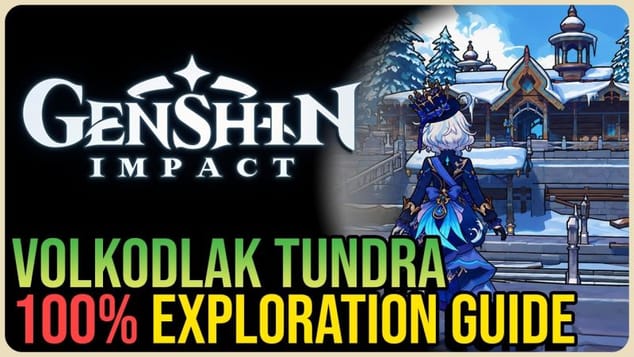Volkodlak Tundra 100% Exploration – Genshin Impact