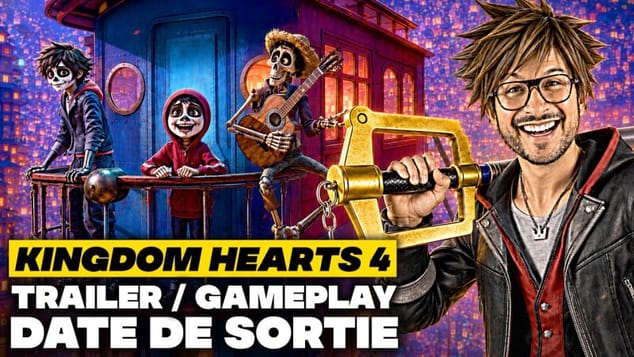 KINGDOM HEARTS 4 😍 ÉNORME TRAILER + COCO + MICKEY + DATE DE SORTIE… la D23 fait le show !