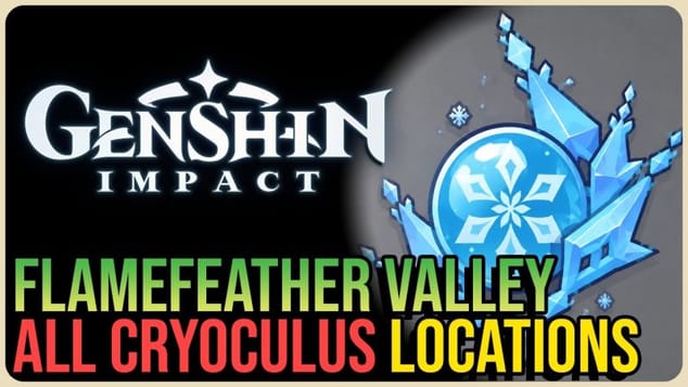 All Flamefeather Valley Cryoculus Locations – Genshin Impact