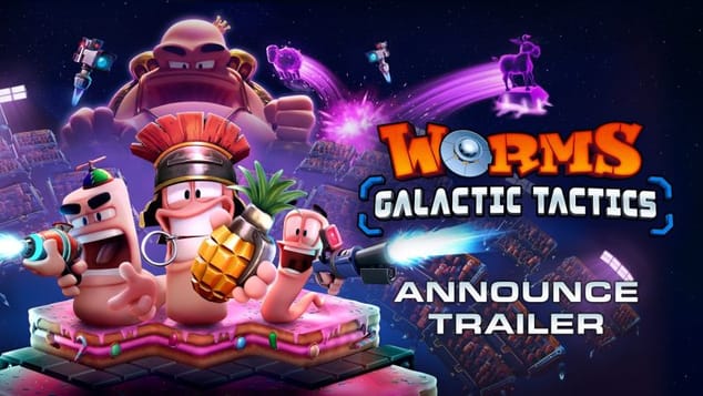 Après les fuites, Worms est officiellement de retour avec Galactic Tatics, un autre opus en développement