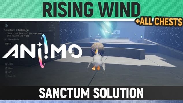 Aniimo - Rising Wind - Sanctum Solution + All Chests