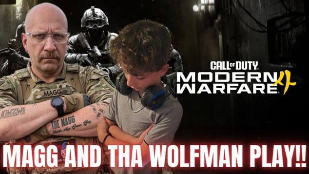 Call Of Duty MW4 BETA MAGG and Tha Wolfman Play!!