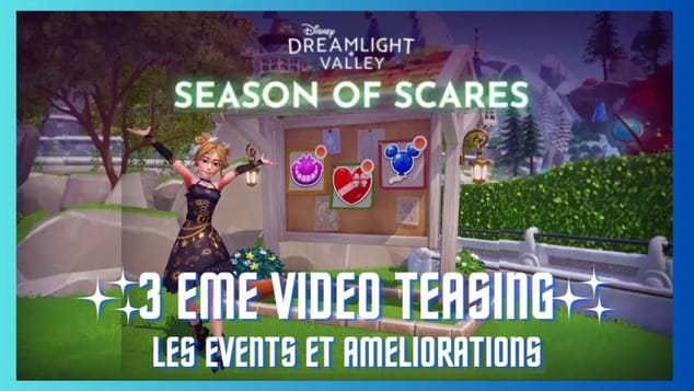 3 eme VIDÉO TEASING : LES ÉVENTS ET LES AMÉLIORATIONS (qui sont très nombreuses) ✨👻📆