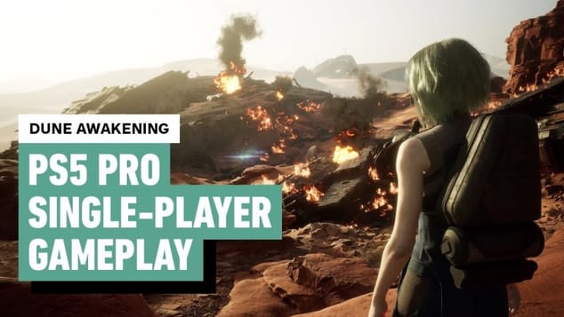 Dune: Awakening PS5 Pro - 24 Minutes of Single-Player Gameplay (Captured in 4K)