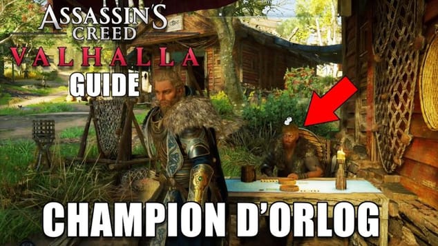 ASSASSIN'S CREED VALHALLA : EMPLACEMENT DE TOUS LES JOUEURS D'ORLOG ( Champion d'Orlog ) GUIDE