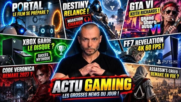 🔥ACTU GAMING DU JOUR (22 Septembre): GTA VI : KEITH RICHARDS CONFIRMÉ ! Resident Evil repoussé